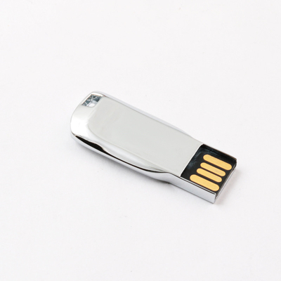 Серебряный сияющий привод 2,0 64GB 128GB 20MB/S ручки USB металла тела соответствует стандарт США