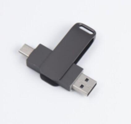 Черный USB 3.0 флеш-накопитель с разъемами Type-C и USB, совместимый с телефонами и компьютерами, объемом 256 ГБ, 512 ГБ, 1 ТБ