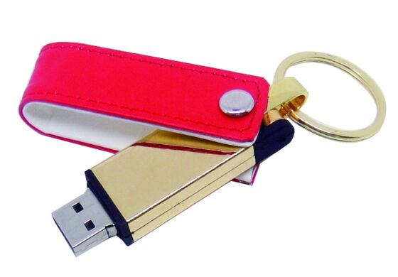 Mac OS совместимый кожаный USB флэш-накопитель Черный цвет Оригинальный OEM Стильный долговечный дизайн Идеально подходит для корпоративных подарков