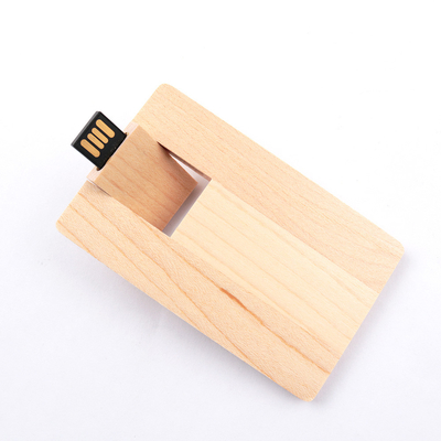 UDP USB карты внезапного привода клена печати 16GB 32GB 64GB CMYK деревянный откалывает внутрь