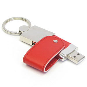 Ручка USB металла 2,0 кожаная с выбивать/логотип лазера/печати