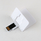 USB кредитной карточки ABS пластиковый вставляет 2,0 печать стороны CMYK 128GB 64GB и