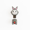 Дизайн USB Pvc 3,0 128GB 256GB сформированный кроликом внезапным подгонянный приводом