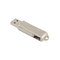 Серебряный тип USB ЛОГОТИПА лазера тела c с отверстием для ключа может положить талреп и кольцо для ключей