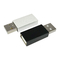 Обеспечьте безопасное зарядку телефона с помощью блокировщика данных USB - Серебро/Черный доступен