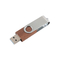 USB A и Type C вместе USB с деревянной памятью с рабочим диапазоном от 0 до 60 °C