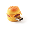 Гамбургер в форме с емкостью 512 ГБ настраиваемые флэш-накопители USB с 10-летним сохранением данных