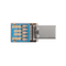 Прочный USB флэш-накопитель Чип Магнитно-устойчивый водонепроницаемый Тип С с MINI UDP OEM