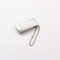 Упорный металлический USB флэш-накопитель Серебро и настраиваемый цвет Лазер / купол / печать логотипа