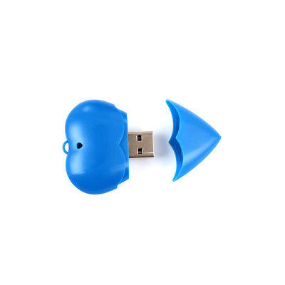 Водонепроницаемый пластиковый флеш диск USB с покрытием резиновым маслом