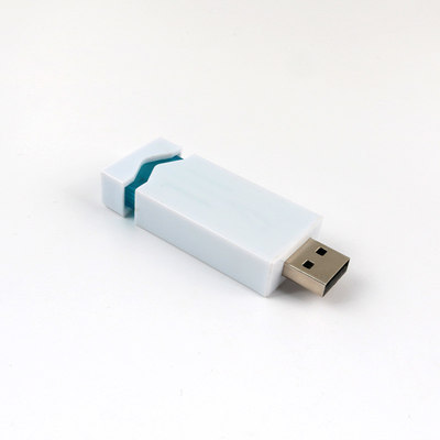 Экологически чистый переработанный USB-накопитель емкость памяти хранилище покрытие резиновым маслом