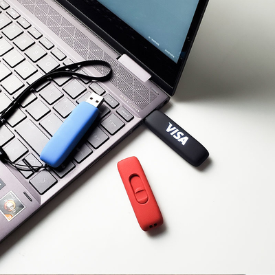 Металлический пластиковый флеш-накопитель USB с повышенной скоростью 50 МБ/с Написать 100 МБ/с Читать