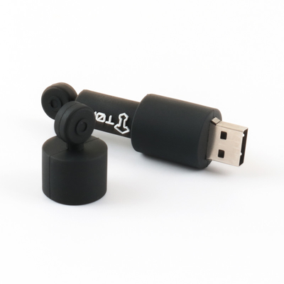 Зашифровка данных круглое пользование USB флэш-накопители ПВХ / силиконовый материал
