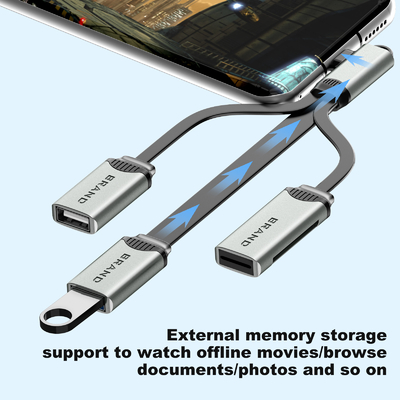 USB-кабель для чтения и копирования Также USB-адаптор для быстрой передачи данных