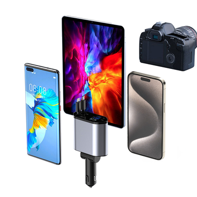 USB-C выход 5V / 3A быстрый зарядный аппарат для автомобиля для 12-24V номинального напряжения входа