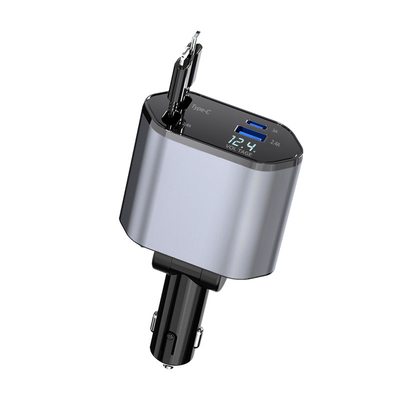 USB-C выход 5V / 3A быстрый зарядный аппарат для автомобиля для 12-24V номинального напряжения входа