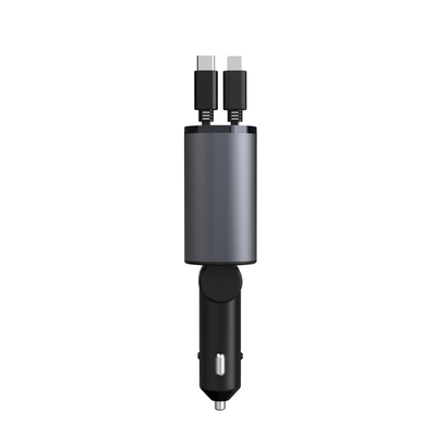 Удобное зарядное устройство для автомобилей с выходом USB-C 5V / 3A с номинальной мощностью MAX 120W