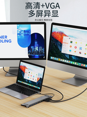 Расширяемые формы компактный адаптер USB 3.0 для ПК Компьютер 11 в одном
