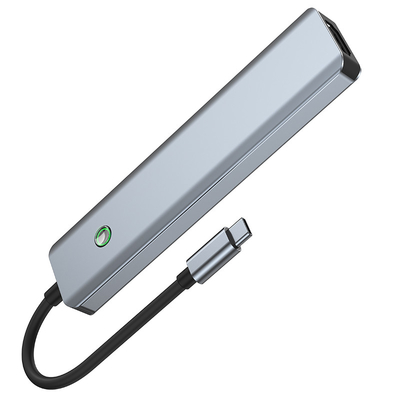 Многофункциональная станция обработки данных USB C Hub Smart Adapter со скоростью передачи 5 Gbps