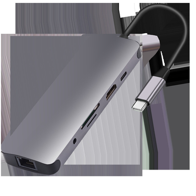 USB 3.0 Station USB C Hub Smart Adapter / Memory Card Hub со скоростью передачи данных 5 Гбит / с