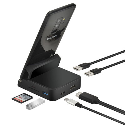5Gbps передача данных тип C USB Hub адаптер многопортовый хаб для ноутбука телефон держатель