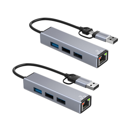 Компактный адаптер USB C Hub для ноутбука Usb Port Expander Usbc Hub для быстрой передачи данных