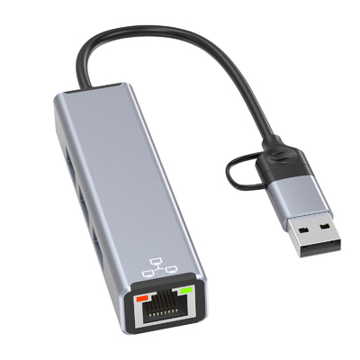 Компактный адаптер USB C Hub для ноутбука Usb Port Expander Usbc Hub для быстрой передачи данных