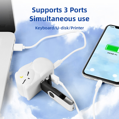 USB-ПВХ-Хаб для быстрого чтения Tf-Хаб для чтения карт с быстрой передачей данных и читателем карт памяти