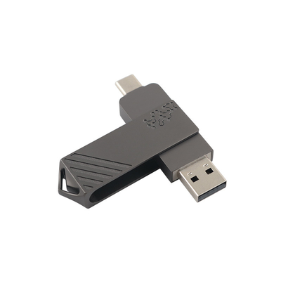 Металлический тип C USB флэш-накопители в форме винта Быстрая скорость может использоваться по телефону напрямую
