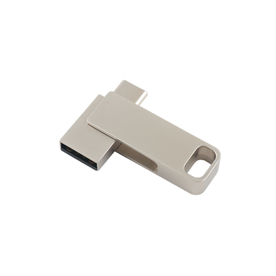 Двойной порт типа C и USB 3.0 флэш-накопитель без усилий передачи данных с производительностью