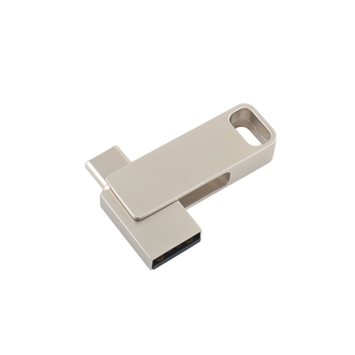 Двойной порт типа C и USB 3.0 флэш-накопитель без усилий передачи данных с производительностью
