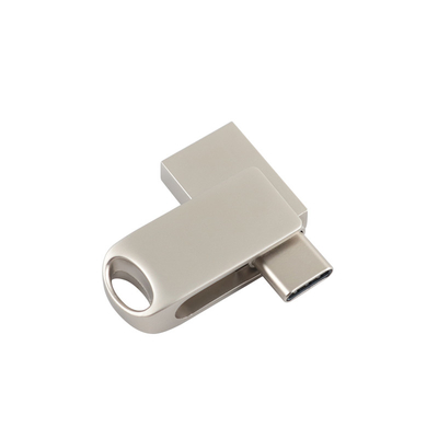 Windows совместимый металлический USB-флеш диск типа C с быстрой передачей данных и полной памятью