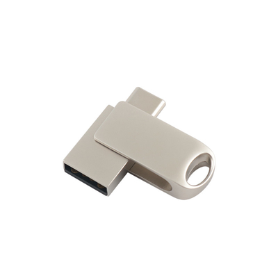 Windows совместимый металлический USB-флеш диск типа C с быстрой передачей данных и полной памятью