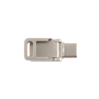 Металлический USB 3.0 и флэш-накопитель типа C с типом C может лазерный логотип с одним лицом сделать обещание