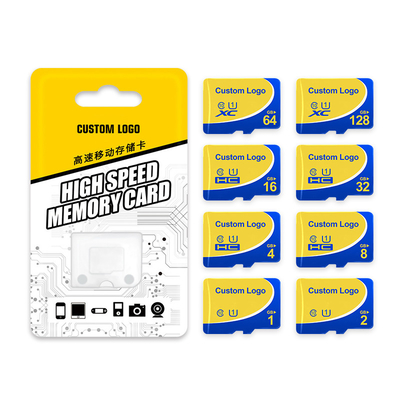 Настраиваемая SanDisk 128GB 3.0 Карта памяти с защитным корпусом OEM Blister Packaging