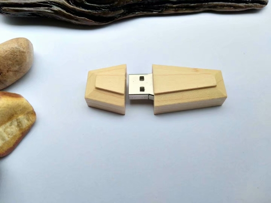 Эко-дружественный деревянный USB флэш-накопитель Функция дерева бамбука со скоростью чтения 10 20MB / s