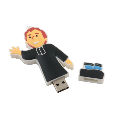 Круглые персонализированные персонализированные USB-накопители оптом с 10-летним хранением данных Решение безопасности данных