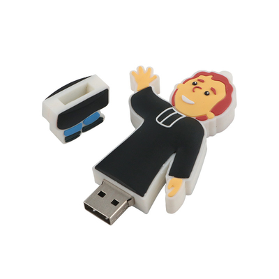 Круглые персонализированные персонализированные USB-накопители оптом с 10-летним хранением данных Решение безопасности данных