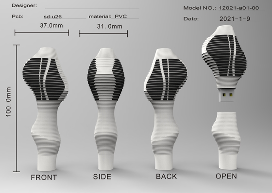Шифрование данных Квадратные персонализированные флеш-накопители USB с уникальным дизайном и настраиваемыми цветовыми опциями