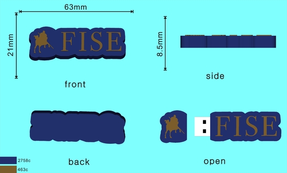 Настраиваемые формы USB-флэш-память ПВХ или силиконовое производство облегчено с помощью открытой формы