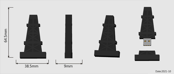 Настраиваемые формы USB-флэш-память ПВХ или силиконовое производство облегчено с помощью открытой формы