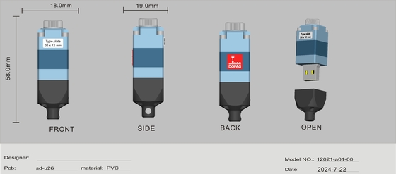 Специальные USB флэш-накопители с шифрованием данных и быстрой обработкой изображений после запроса клиента Хранение данных 10 лет