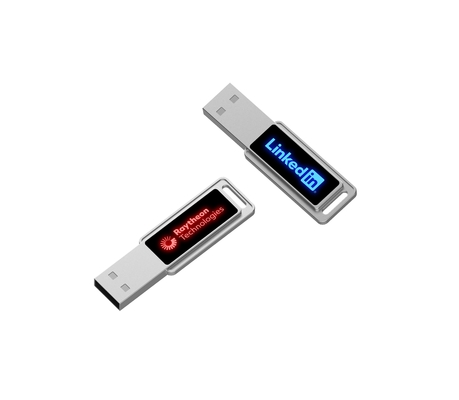 Высокоскоростной флэш-накопитель с кристаллической USB-накопитель с светодиодным светом