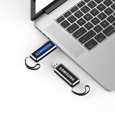 светодиодный фонарь USB с блестящим цветом