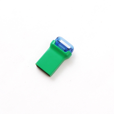 Зеленый цвет Мини USB 3.0 Металлический USB флэш-накопитель прямоугольный с флэш-чипом класса А