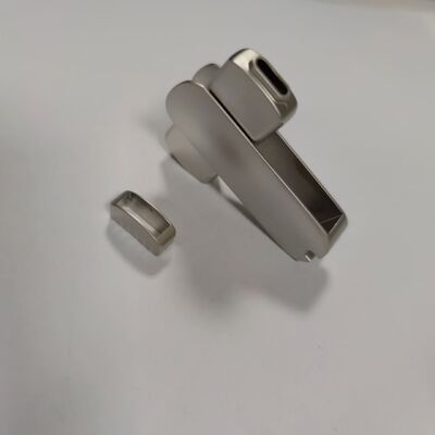 Серебряный Мат корпус USB A и Type c вместе с памятью быстро и может настраивать сделанный логотип