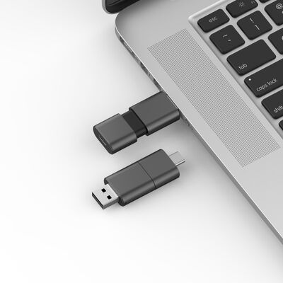 Быстрая скорость типа C с USB 3.0 и USB 2.0 флэш-накопитель Слайд Форма совпадения CE,FCC,ROHS