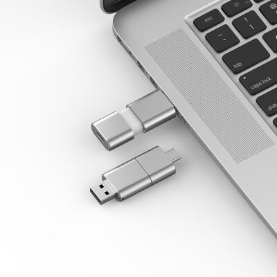 Быстрая скорость типа C с USB 3.0 и USB 2.0 флэш-накопитель Слайд Форма совпадения CE,FCC,ROHS