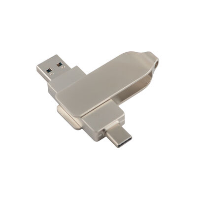 Корпус в стиле ретро, ​​серебристый цвет, USB TYPE C, 128 ГБ, 256 ГБ, высокоскоростной USB, размер 71,4*16,8*10,1 мм