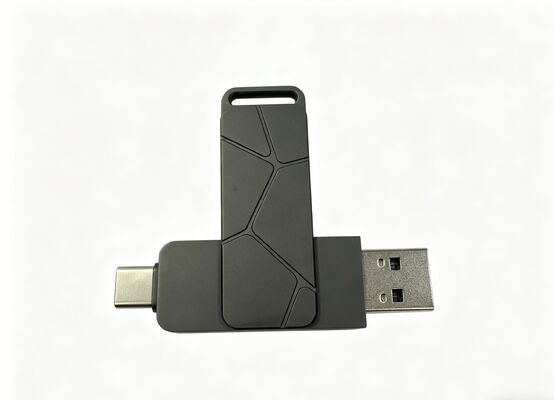 Пистолет с лазерным логотипом на черном корпусе типа C USB можно поставить брелок или ремешок и брелок для ключей